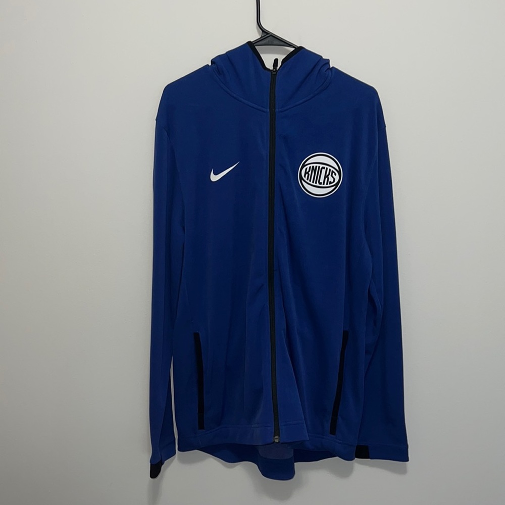 NIKE NBA NEW YORK KNICKS SHOWTIME DRY HOODIE